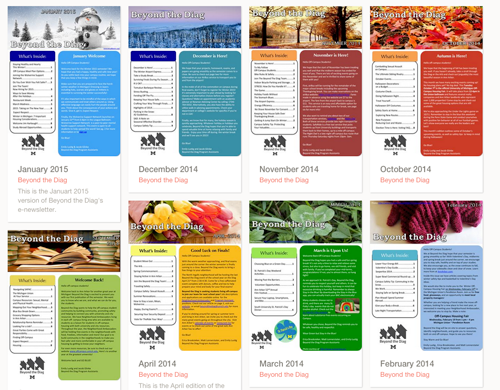 Beyond the Diag ISSUU past posters