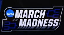 NCAA March Madness logo.
