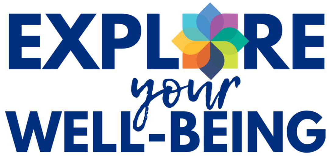 Text "Explore your Well-Being" 